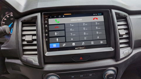 Màn hình DVD Android Ford Ranger 2012- nay | Gotech GT8 Max